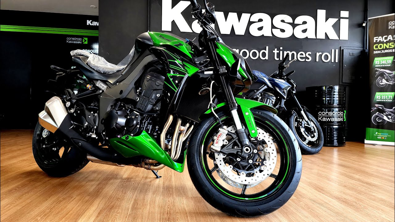Nova Kawasaki Z1000 2024: Preço, Consumo, Ficha Técnica e Fotos 2024