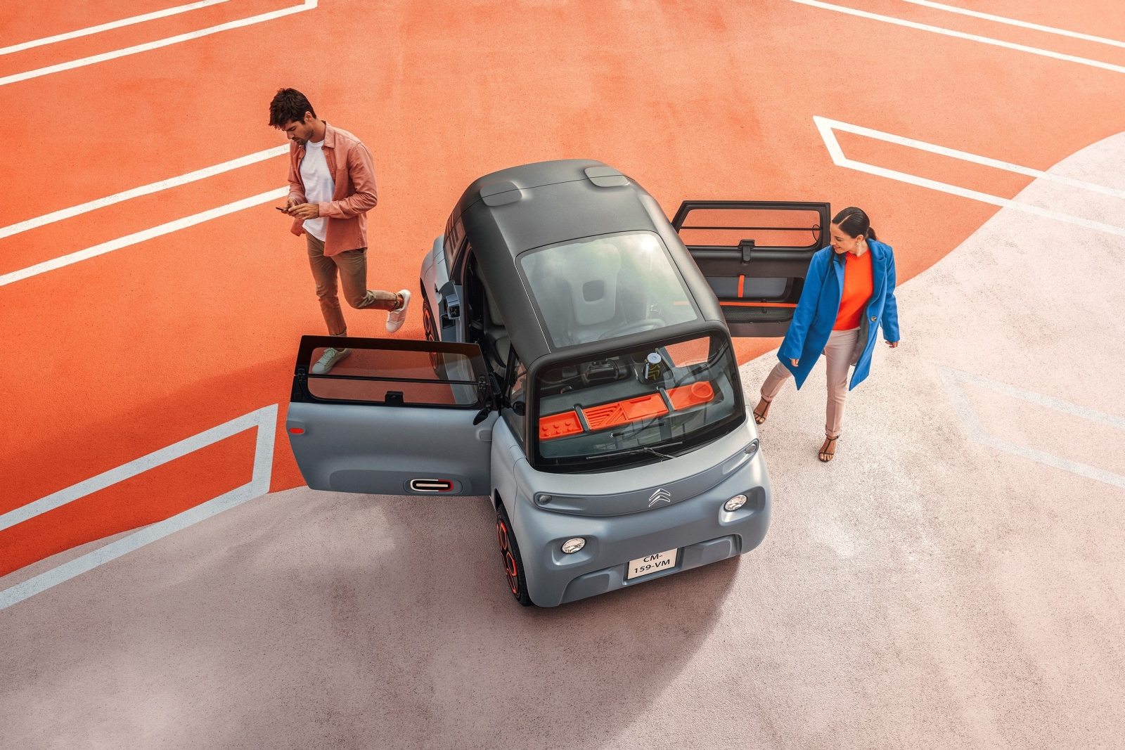 O Novo Citroën Ami 2024 é um microelétrico, Conheça agora o carro mini. 2024